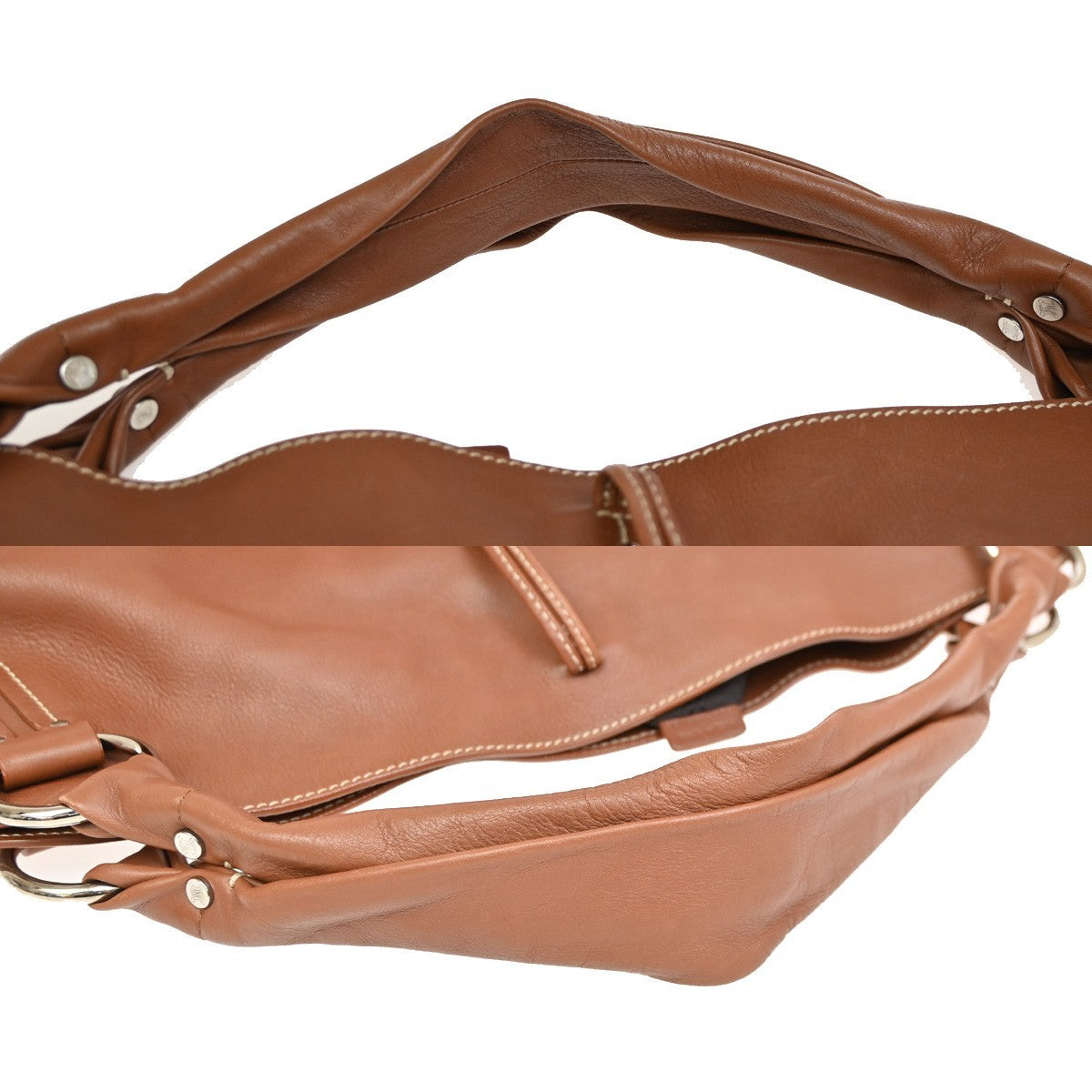 Celine Bittersweet Leather, BROWN, LEATHER, Handbag