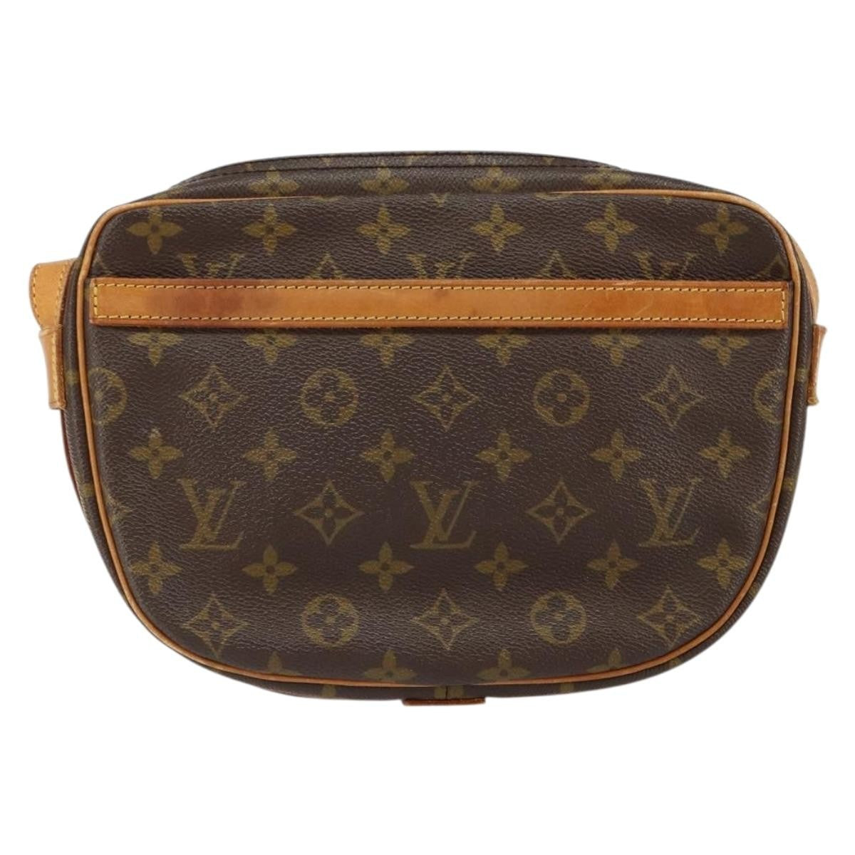 Louis Vuitton Jeune Fille Handbag Monogram Canvas, BROWN, CANVAS, Shoulder bag