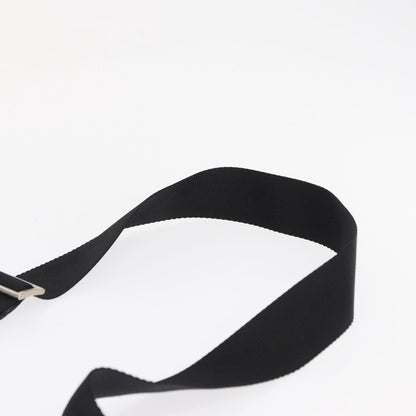 Prada Zip Top Messenger Bag Tessuto, BLACK, NYLON, Shoulder bag