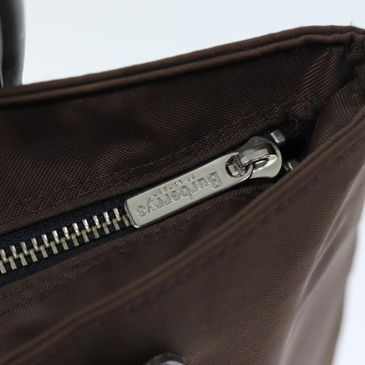 Burberry Nova Check Tote Nylon, BROWN, NYLON, Tote bag