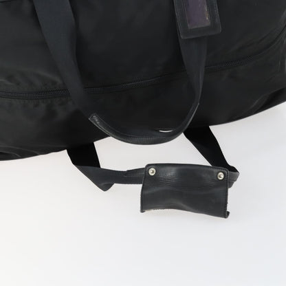 Prada Weekend Duffle Bag Tessuto, BLACK, NYLON, Travel bag