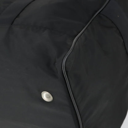 Prada Weekend Duffle Bag Tessuto, BLACK, NYLON, Travel bag