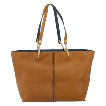 Chloe Keri Tote Leather, BROWN, LEATHER, Tote bag