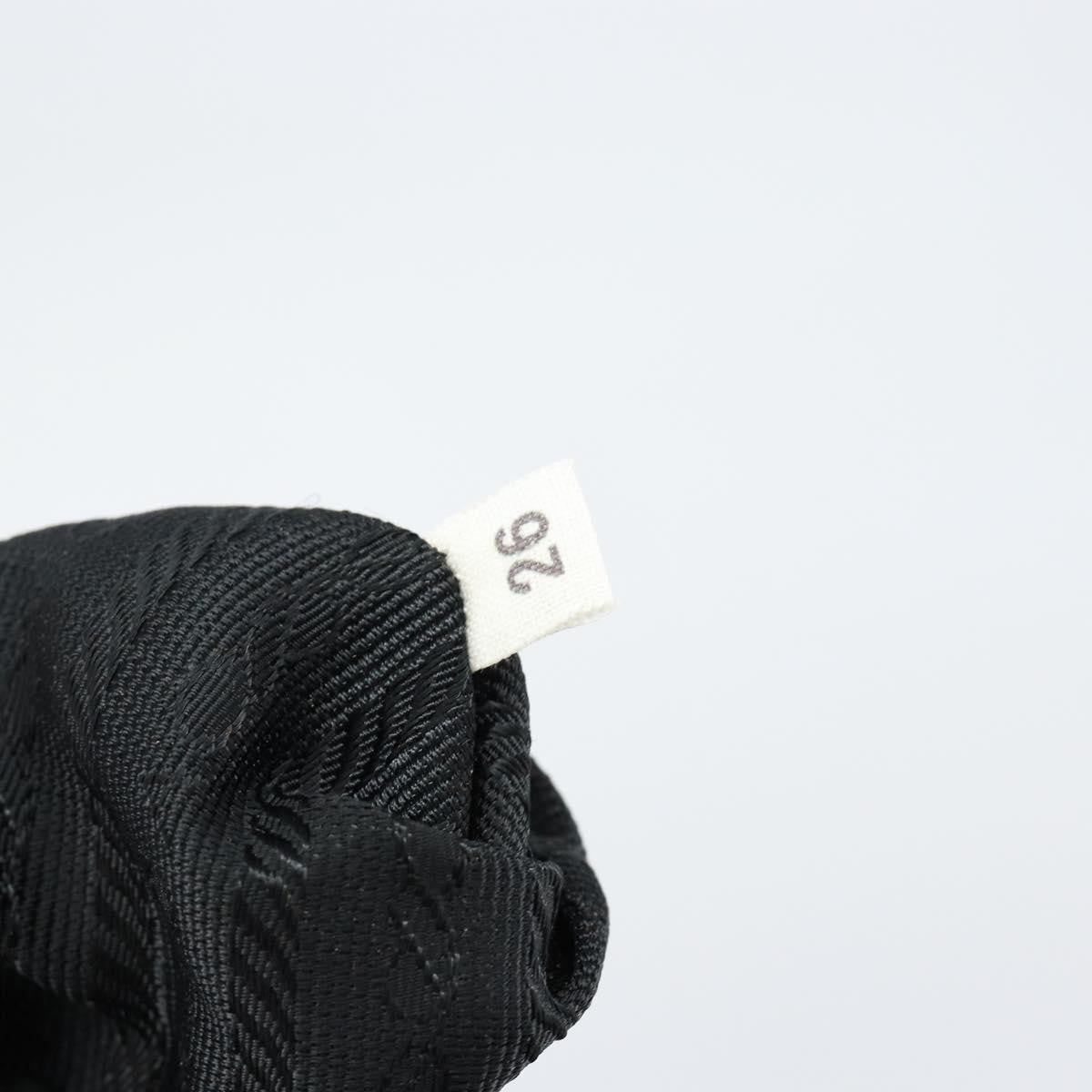 Prada Vintage Shoulder Bag Tessuto, BLACK, NYLON, Shoulder bag