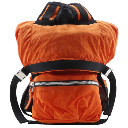 Bottega Veneta Backpack Nylon, ORANGE, NYLON, Backpack