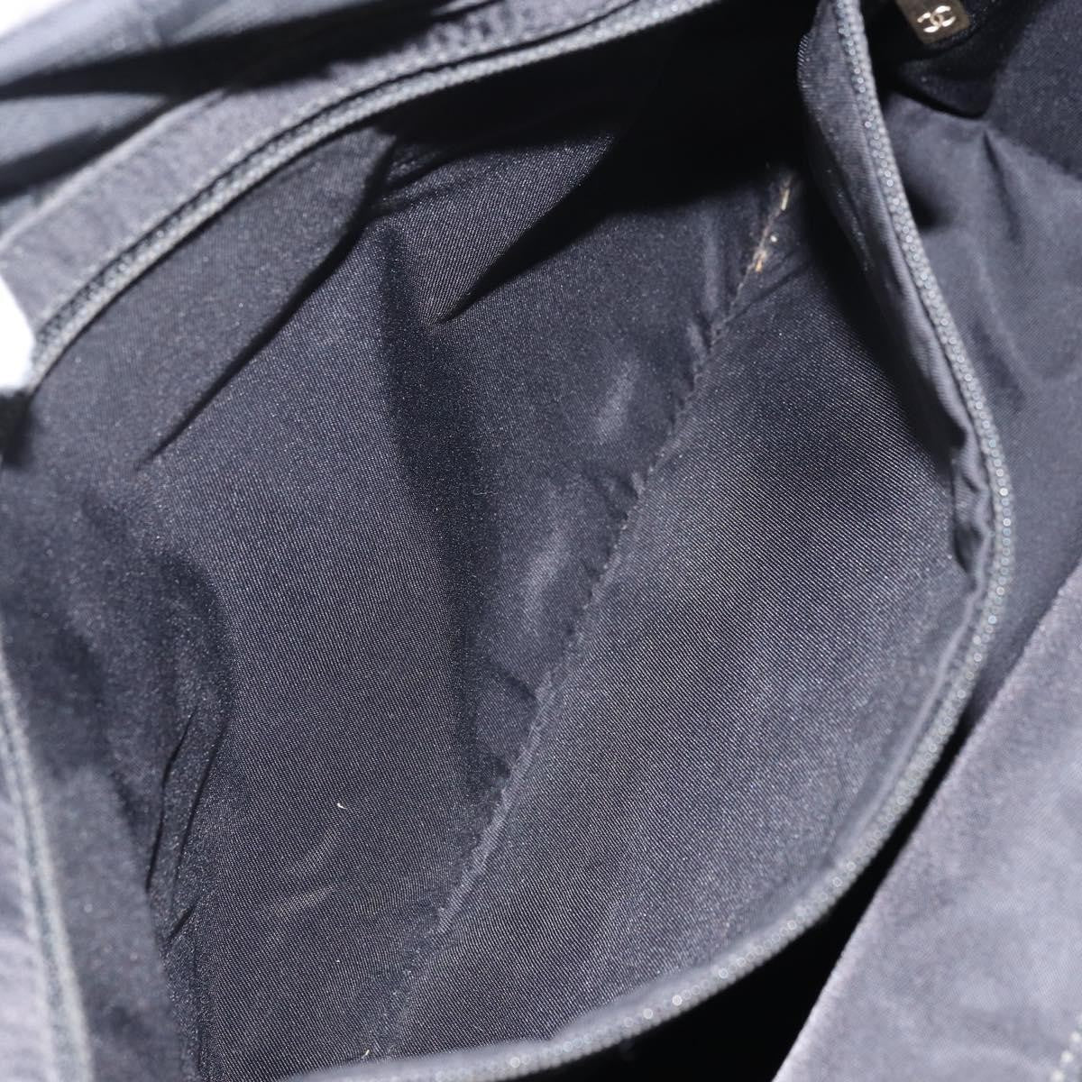 Chanel Travel Line Tote Nylon, BLACK, NYLON, Tote bag