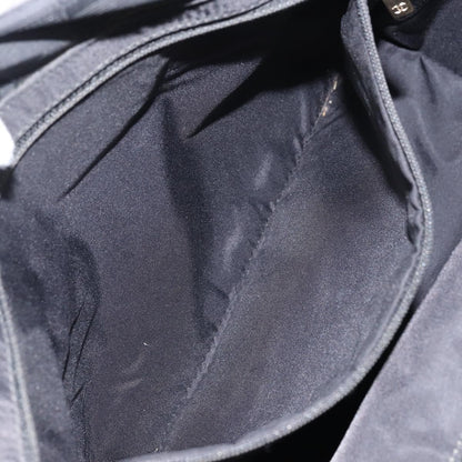 Chanel Travel Line Tote Nylon, BLACK, NYLON, Tote bag