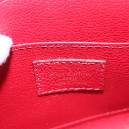 Louis Vuitton Cosmetic Pouch Monogram Empreinte Leather, RED, LEATHER, Toiletry Case