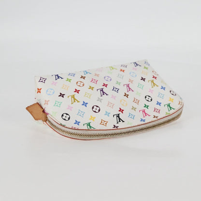 Louis Vuitton Cosmetic Pouch Monogram Canvas, WHITE, CANVAS, Toiletry Case