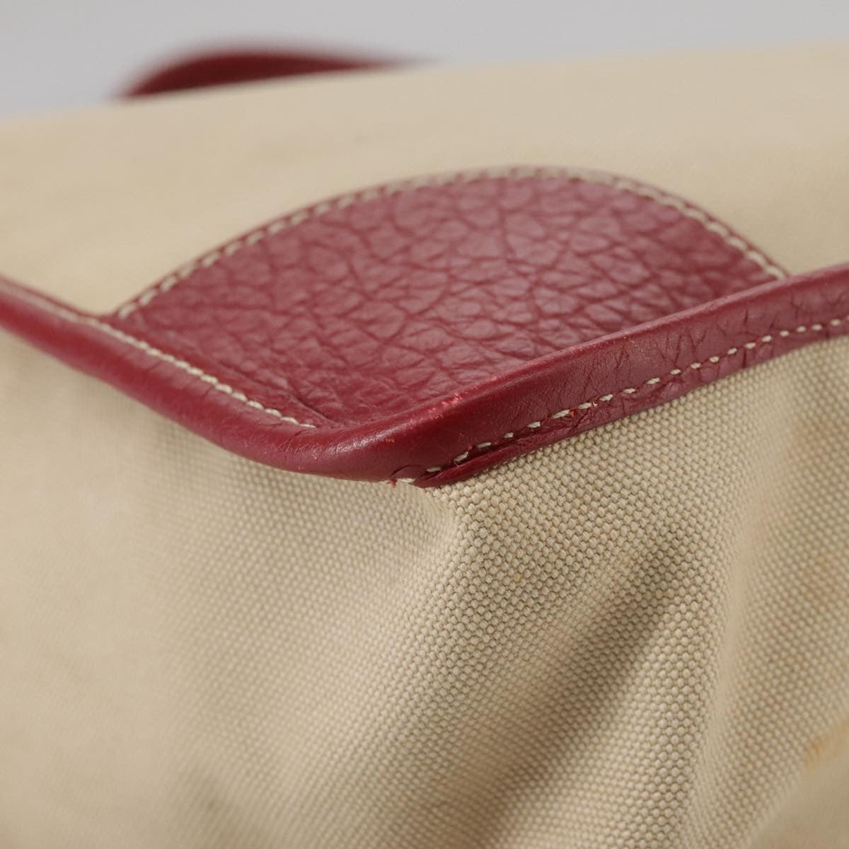 Prada Vintage Tote Canvas, BEIGE, CANVAS, Tote bag