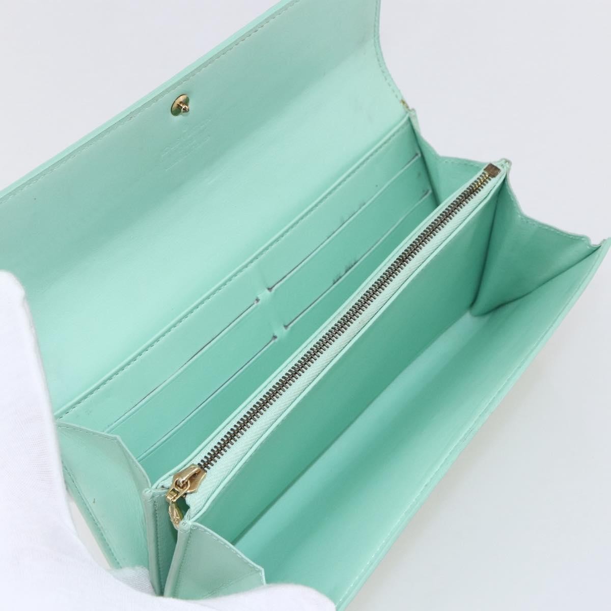 Louis Vuitton Vintage Sarah Wallet Patent leather, GREEN, PATENT_LEATHER, Wallets