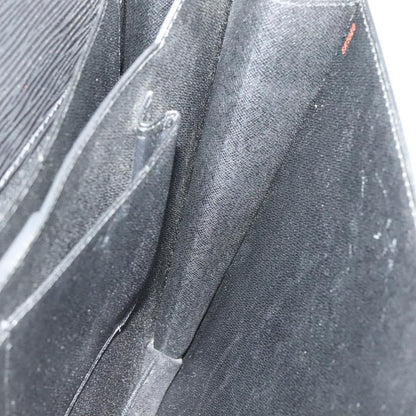 Louis Vuitton Serviette Ambassadeur Handbag Epi Leather, BLACK, LEATHER, Handbag