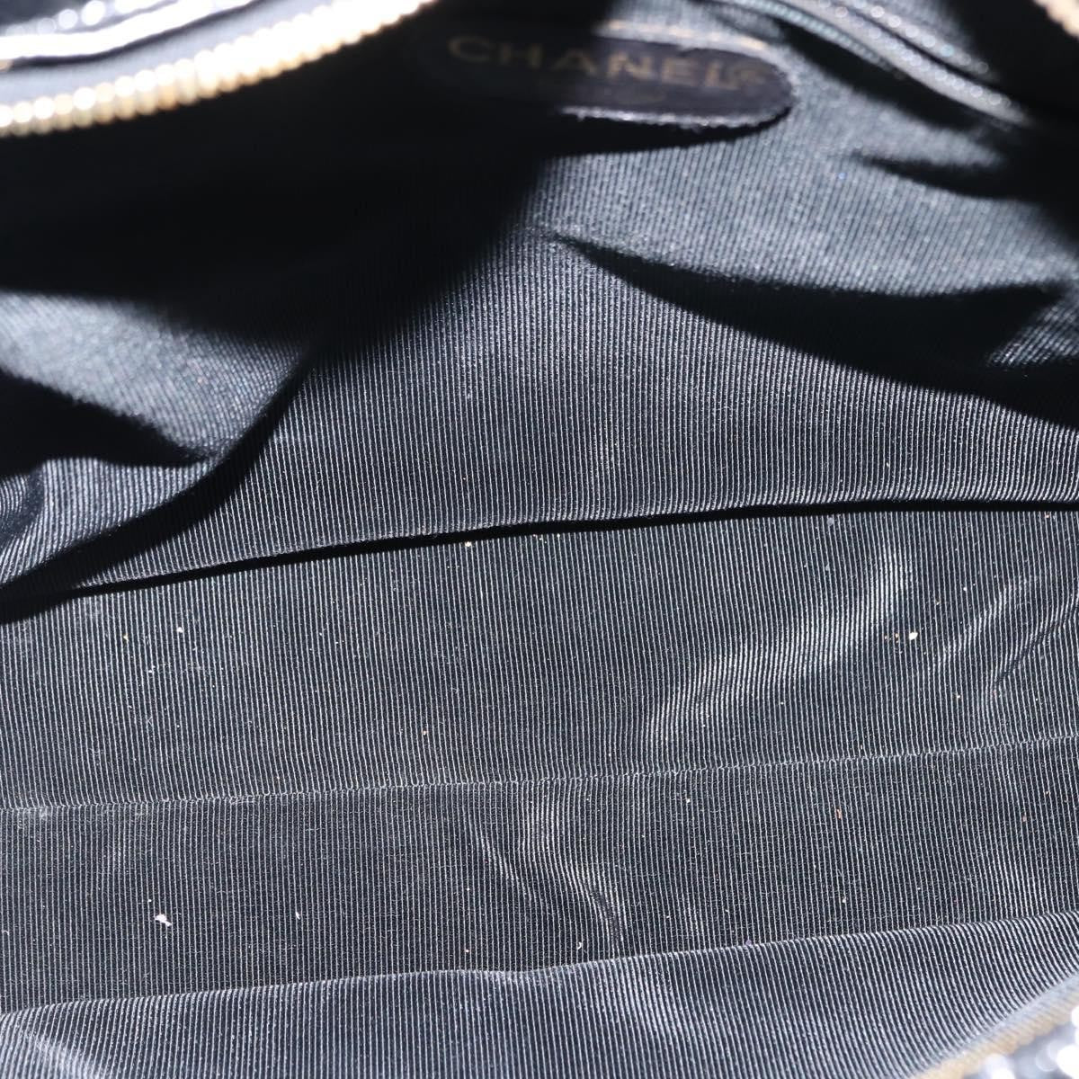 Chanel Vintage Timeless Zip Tote Patent Leather, BLACK, PATENT_LEATHER, Tote bag