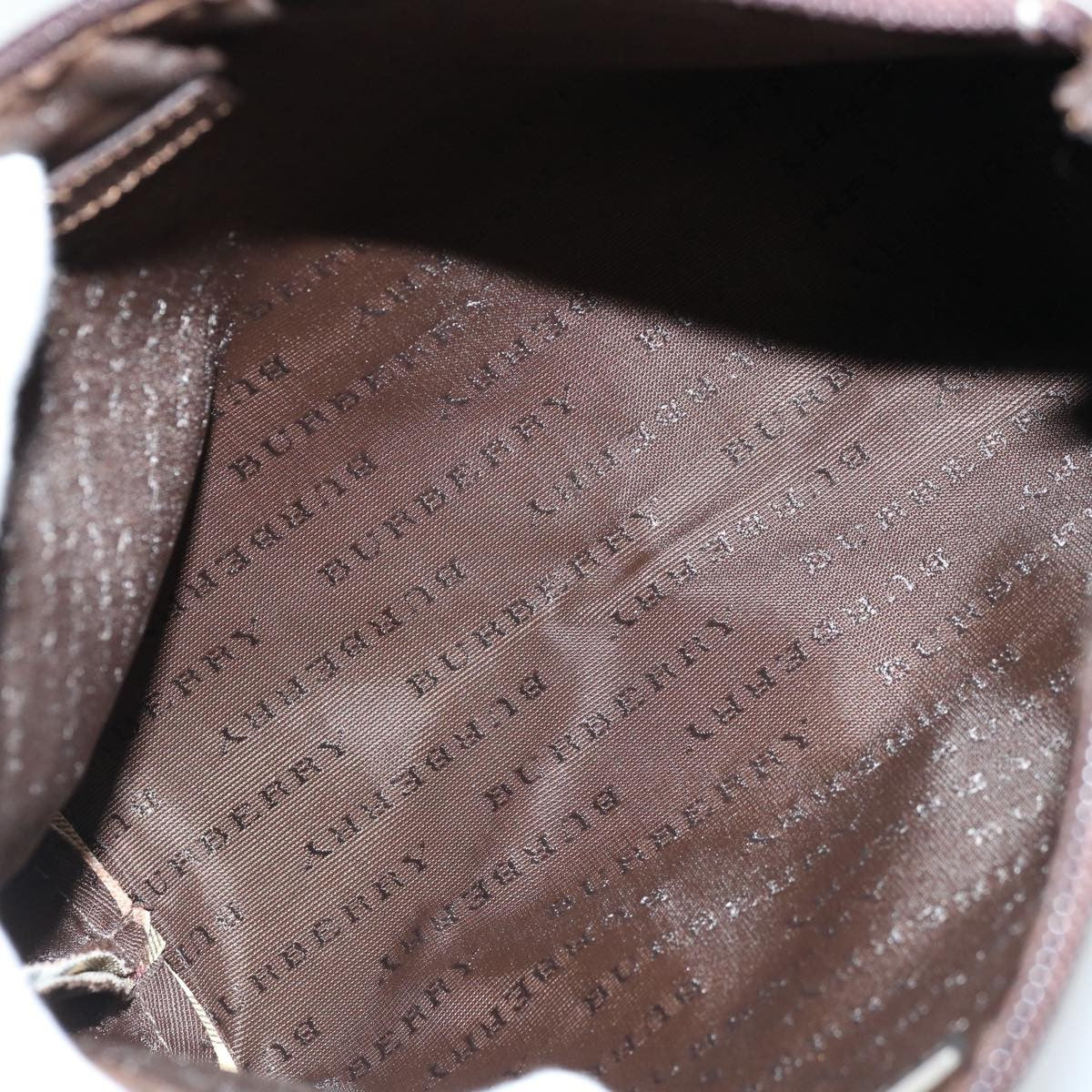 Burberry Nova check Pochette Canvas, BEIGE, CANVAS, Clutche & pouche