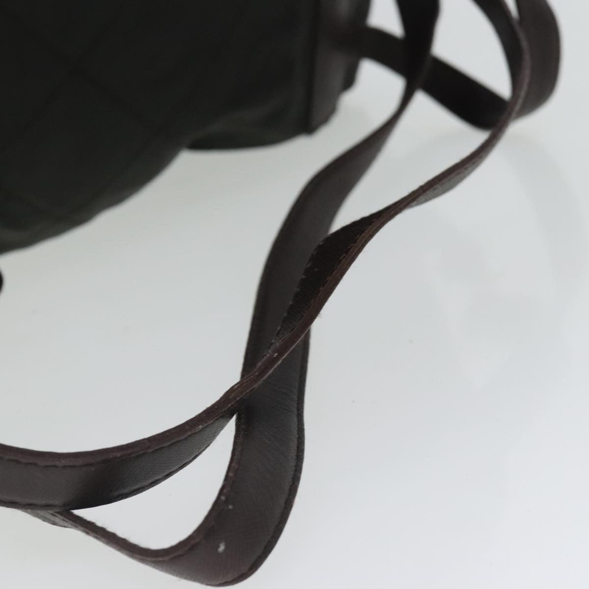 Prada Buckle Backpack Quilted Tessuto, GREEN, NYLON, Backpack