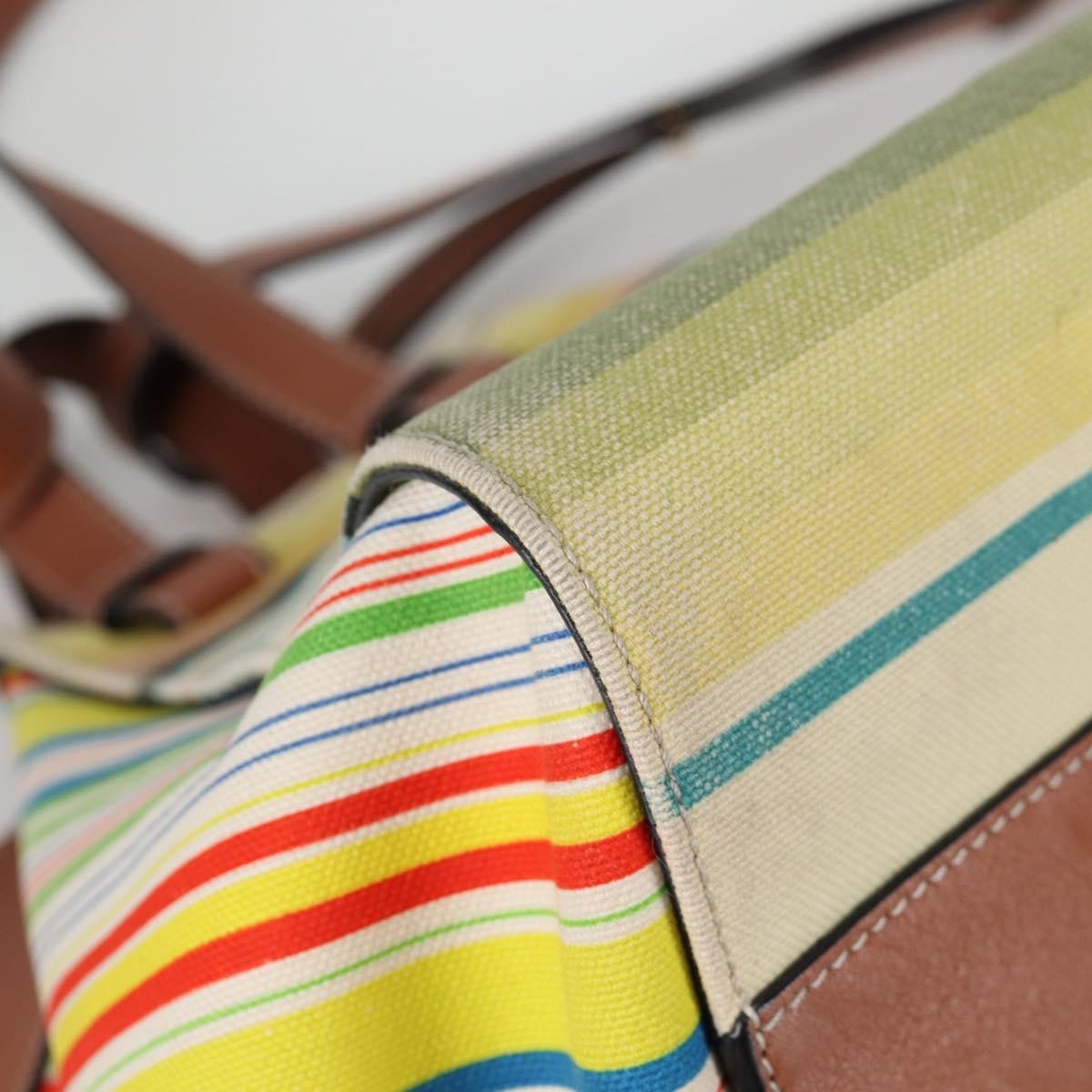 Loewe Hammock Bag Printed Canvas, MULTICOLOUR, CANVAS, Handbag