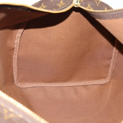 Louis Vuitton Keepall Bag Monogram Canvas, BROWN, CANVAS, Travel bag