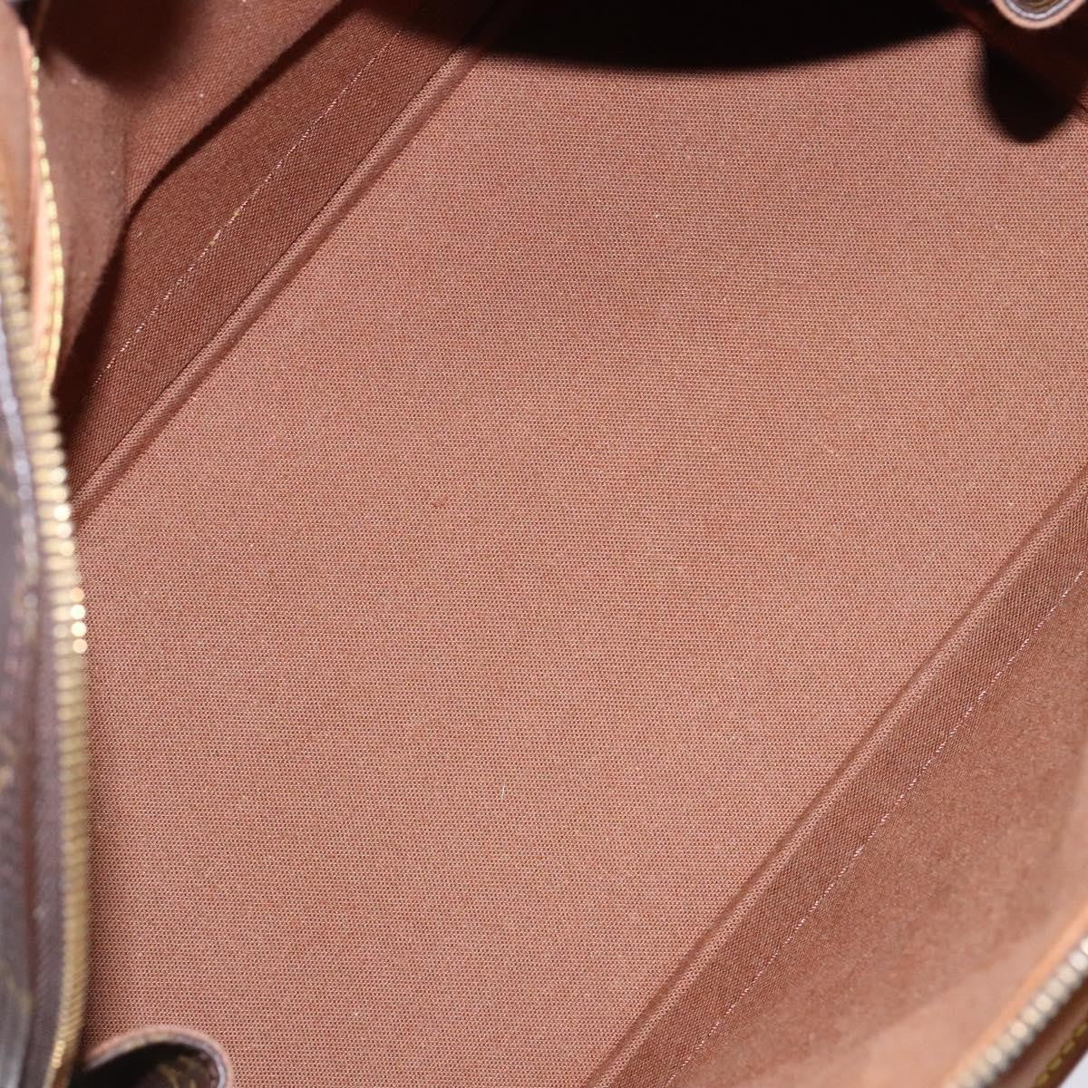 Louis Vuitton Alma Handbag Monogram Canvas, BROWN, CANVAS, Handbag