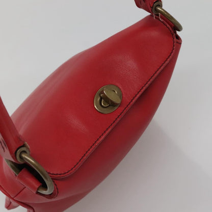 Miu Miu Triple Compartment Convertible Satchel Leather, RED, LEATHER, Shoulder bag