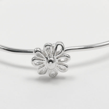 Tiffany & Co. Daisy Bangle Bracelet Silver 925, SILVER, SILVER, Bracelet