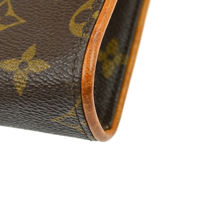 Louis Vuitton Florentine Waist Bag Monogram Canvas, Brown, Canvas, Clutch