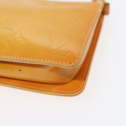 Louis Vuitton Lexington Pochette Monogram Vernis, YELLOW, PATENT_LEATHER, Clutche & pouche