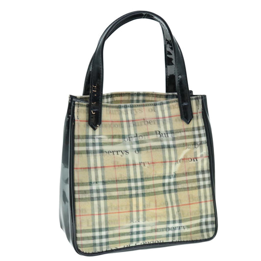 Burberry Nova Check Handbag Nylon, BEIGE, NYLON, Handbag