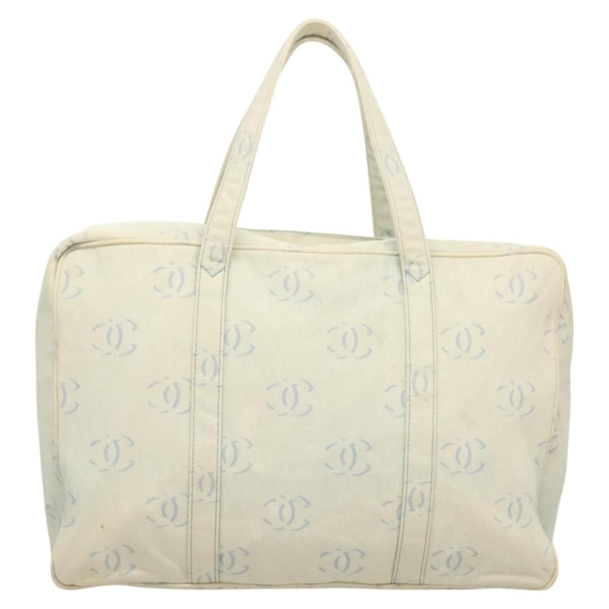 Chanel Zip Around Travel Bag Denim, BLUE, DENIM_JEANS, Travel bag