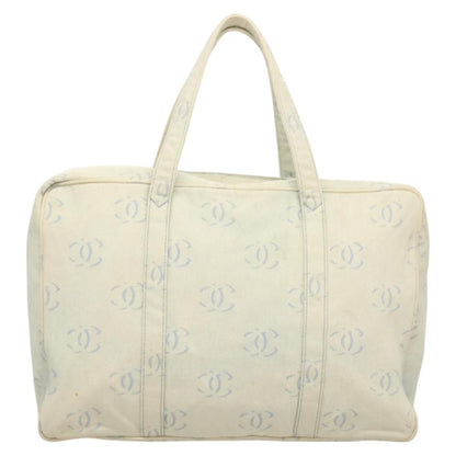 Chanel Zip Around Travel Bag Denim, BLUE, DENIM_JEANS, Travel bag