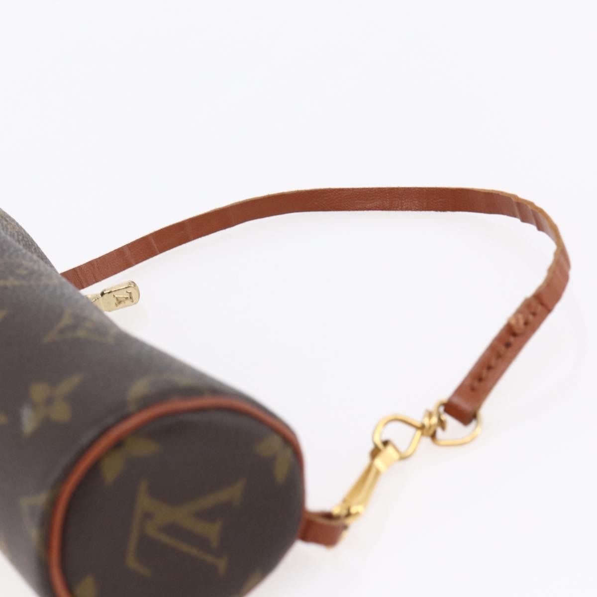 Louis Vuitton Papillon Pochette Monogram Canvas, BROWN, CANVAS, Clutche & pouche