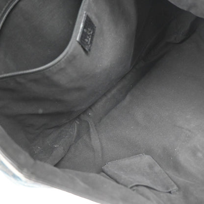 Gucci Abbey D-Ring Tote GG Canvas, BLACK, CANVAS, Tote bag