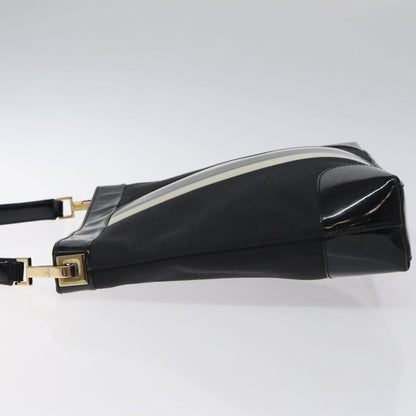 Gucci Sherry line shoulder bag Canvas, BLACK, CANVAS, Shoulder bag