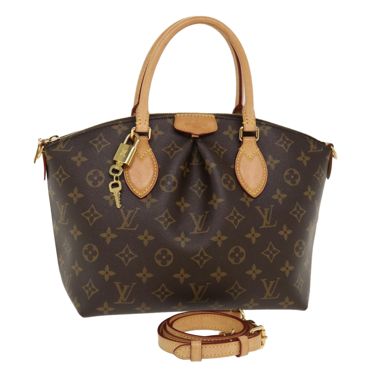Louis Vuitton Boetie Zipped Tote Monogram Canvas, BROWN, CANVAS, Tote bag