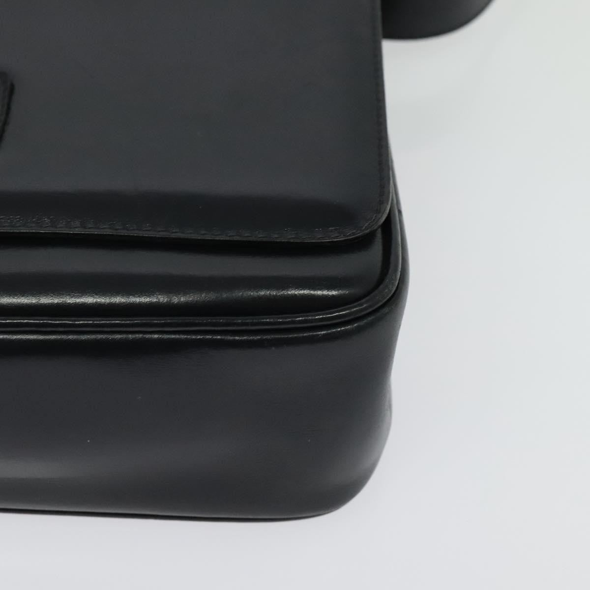 Celine Horse Carriage Shoulder bag Leather, NAVY, LEATHER, Shoulder bag