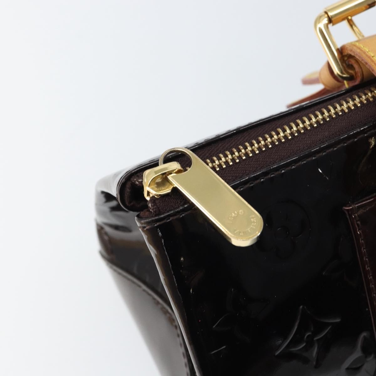 Louis Vuitton Rosewood Avenue Handbag Monogram Vernis, PURPLE, PATENT_LEATHER, Shoulder bag