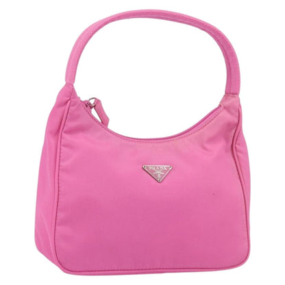 Prada Hobo Tessuto, PINK, NYLON, Handbag