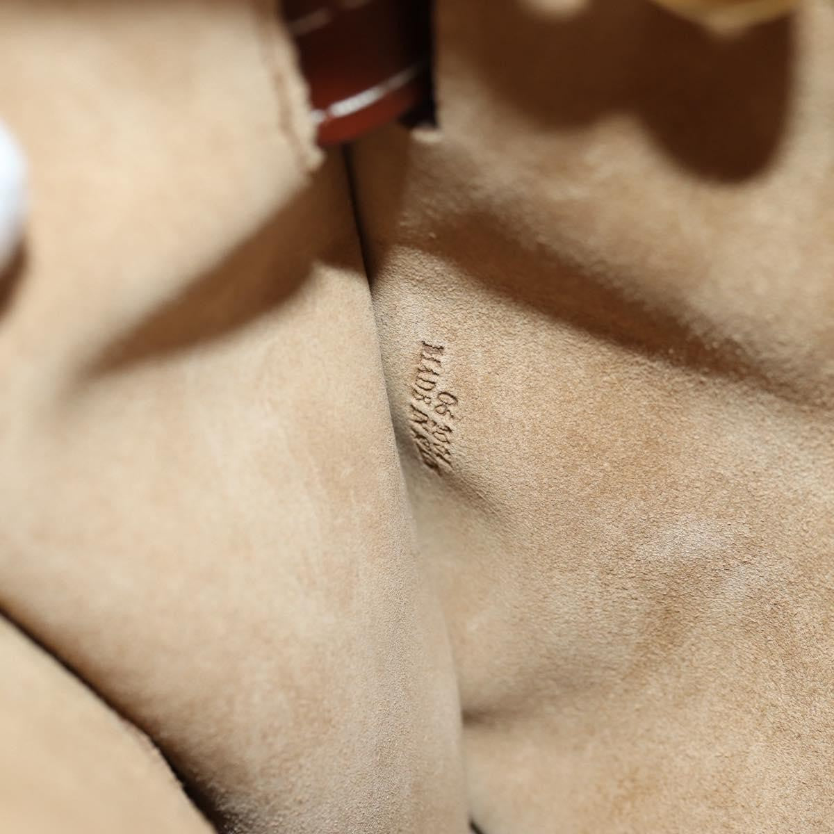 Loewe Gate Tote Leather, BROWN, LEATHER, Tote bag