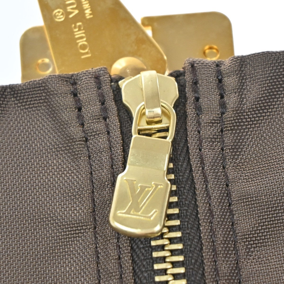 Louis Vuitton Garment case Nylon, BROWN, NYLON, Travel bag