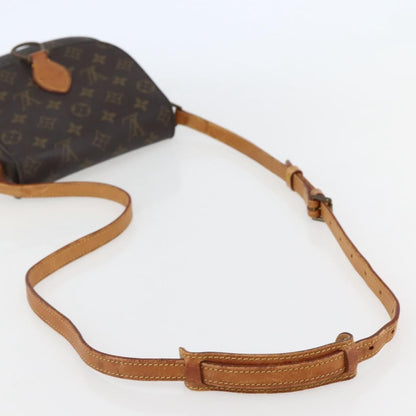 Louis Vuitton Saint Cloud Handbag Monogram Canvas, BROWN, CANVAS, Shoulder bag
