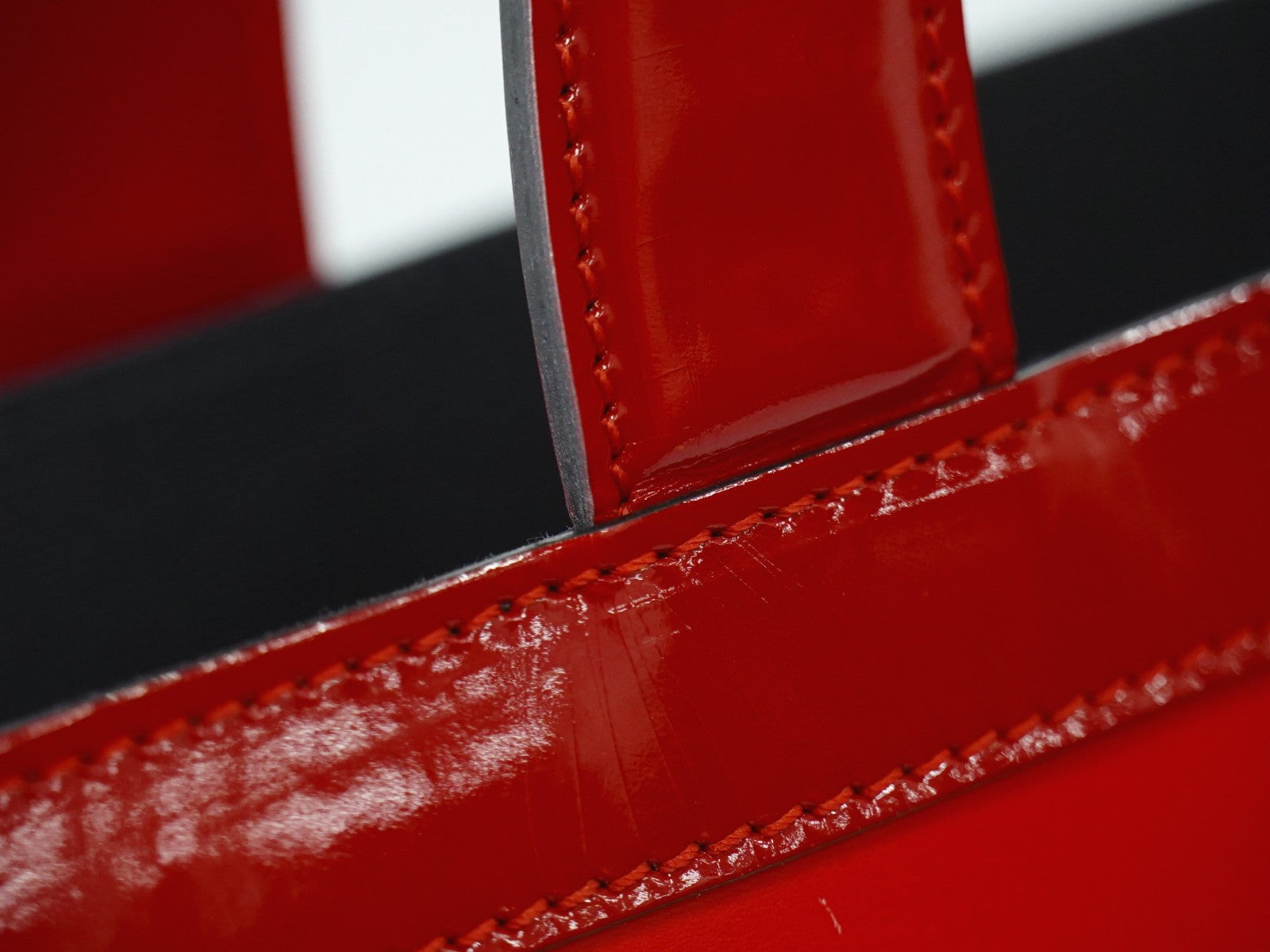 Chanel Vintage Portrait Tote Printed Leather and Quilted Patent, BLACK, PATENT_LEATHER, Tote bag