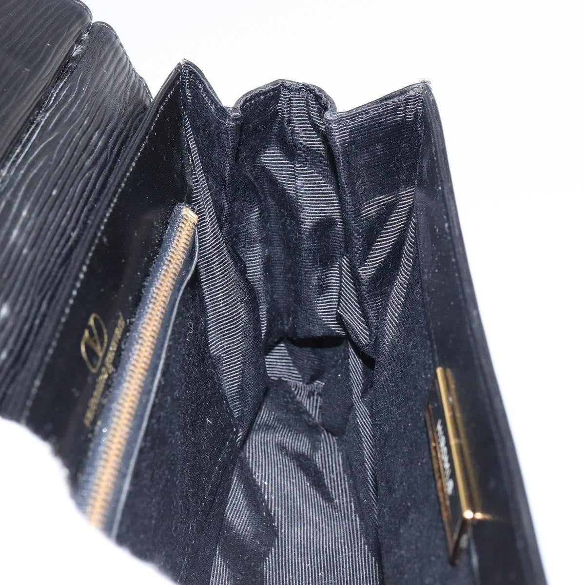 Valentino Garavani Vintage Handbag Leather, BLACK, LEATHER, Handbag