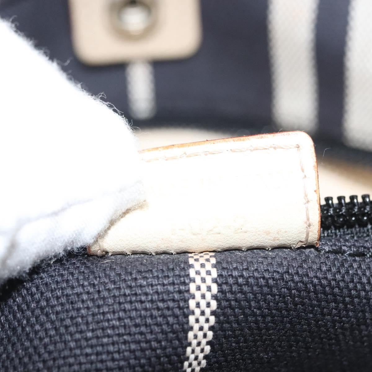 Burberry Vintage Shoulder Bag Canvas, NAVY, CANVAS, Shoulder bag