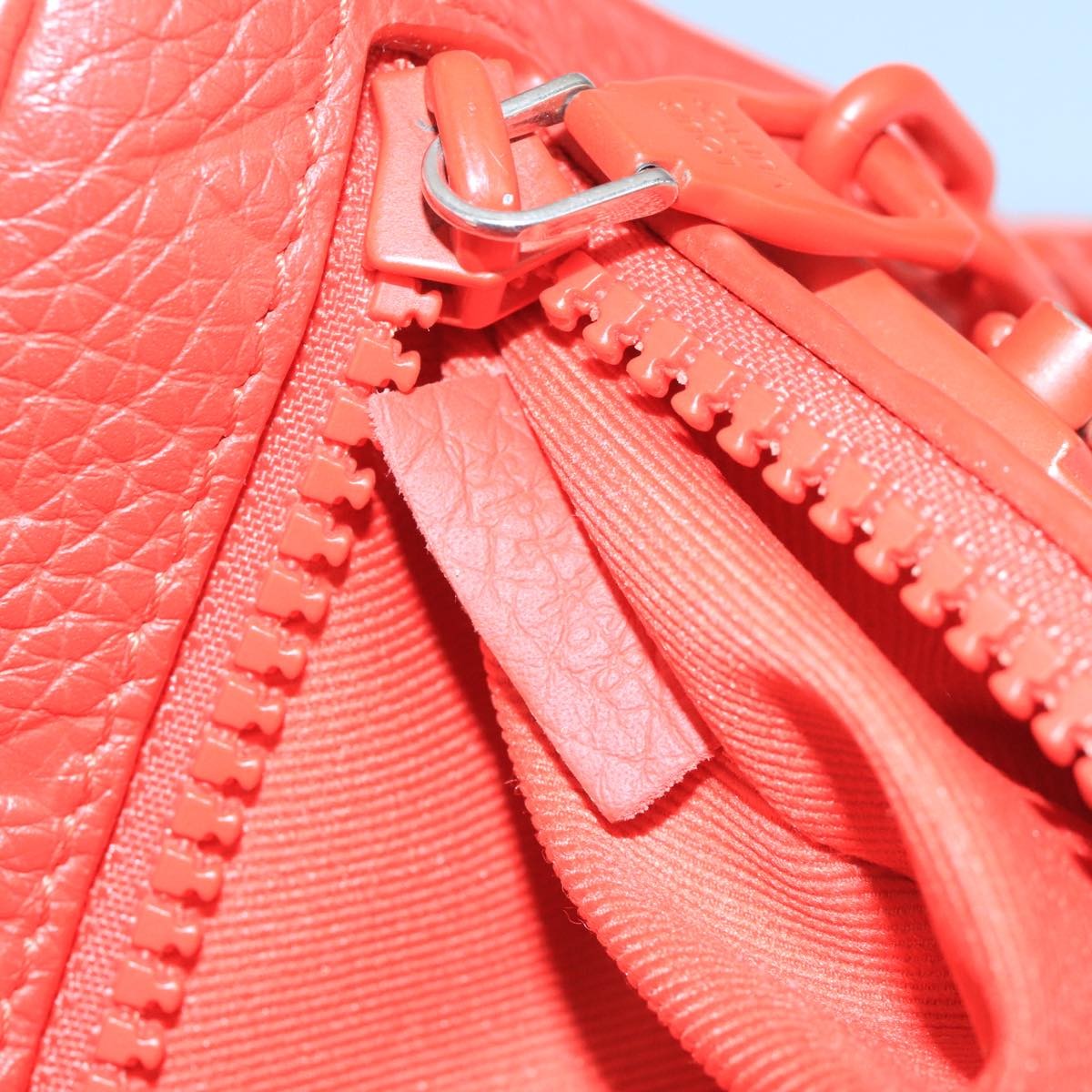 Louis Vuitton Solar Ray Pochette Volga Monogram Taurillon Leather, RED, LEATHER, Clutche & pouche