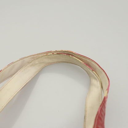 Chanel Vintage Floral Tote Patent leather, RED, PATENT_LEATHER, Tote bag