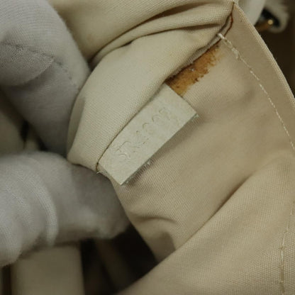 Louis Vuitton Marina Handbag Mini Lin Croisette, BEIGE, CANVAS, Handbag