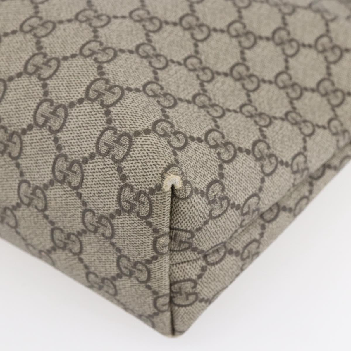 Gucci Plus Tote GG Coated Canvas with Leather, BEIGE, CANVAS, Tote bag