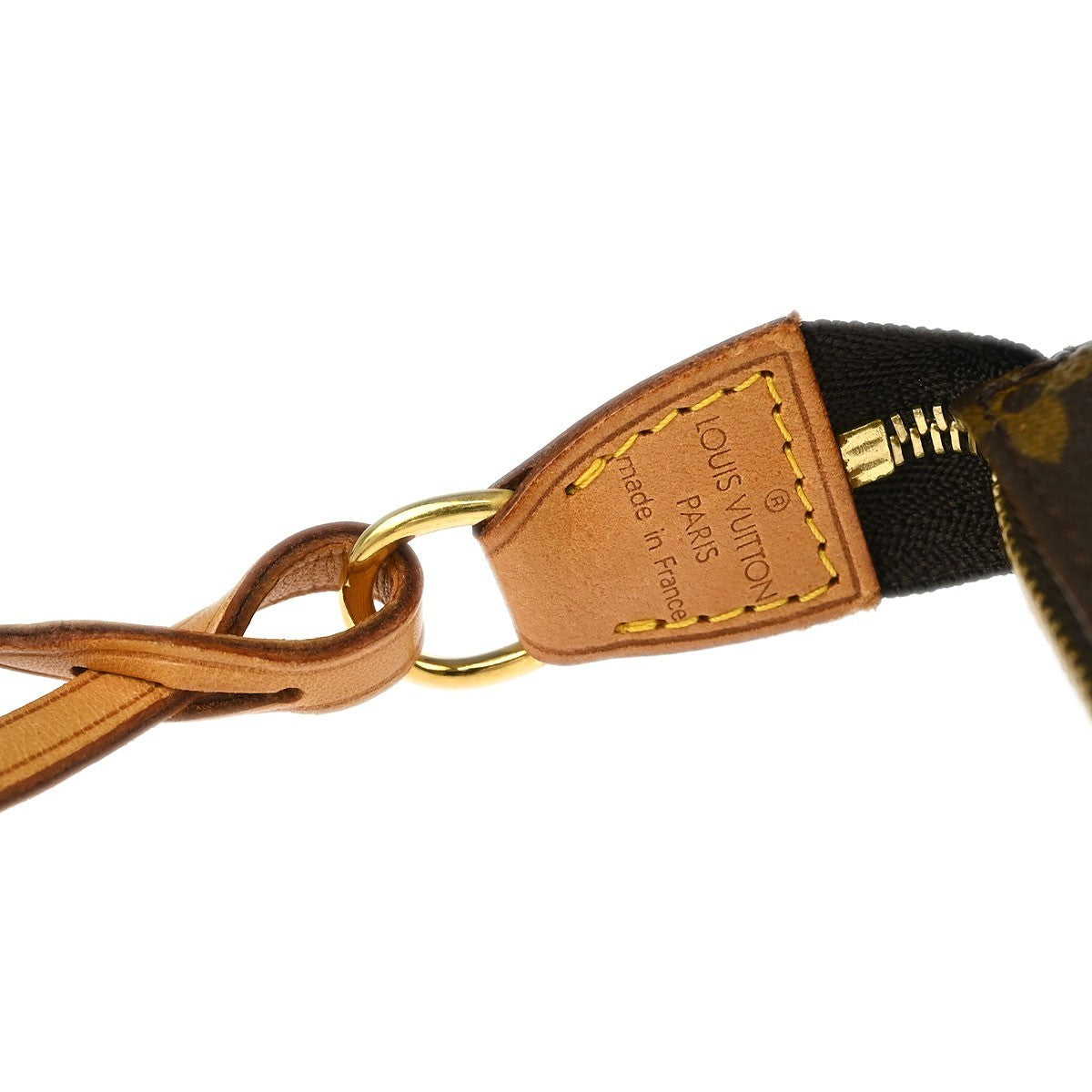 Louis Vuitton Pochette Accessoires Limited Edition Monogram Graffiti, BROWN, CANVAS, Clutche & pouche