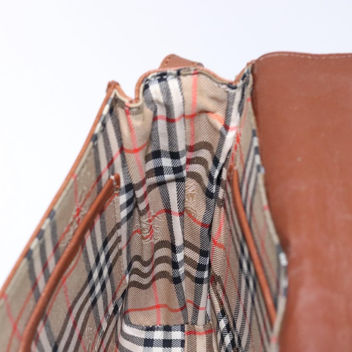 Burberry Flap Shoulder Bag Leather, BROWN, LEATHER, Shoulder bag