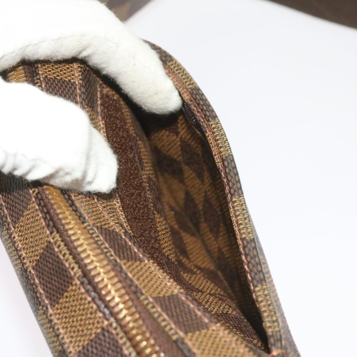 Louis Vuitton Geronimos Waist Bag Damier, BROWN, CANVAS, Shoulder bag