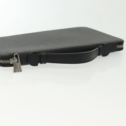 Celine Travel Organizer Leather, BLACK, LEATHER, Clutche & pouche